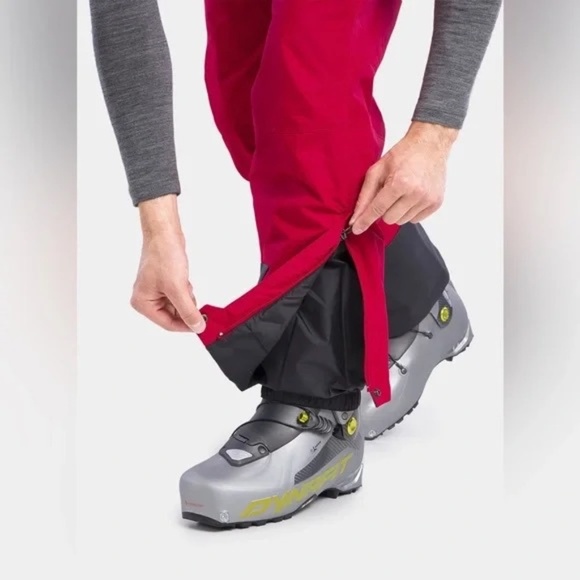 COLUMBIA HERO SKI PANTS MOUNTAIN RED MENS MEDIUM - Picture 3 of 11